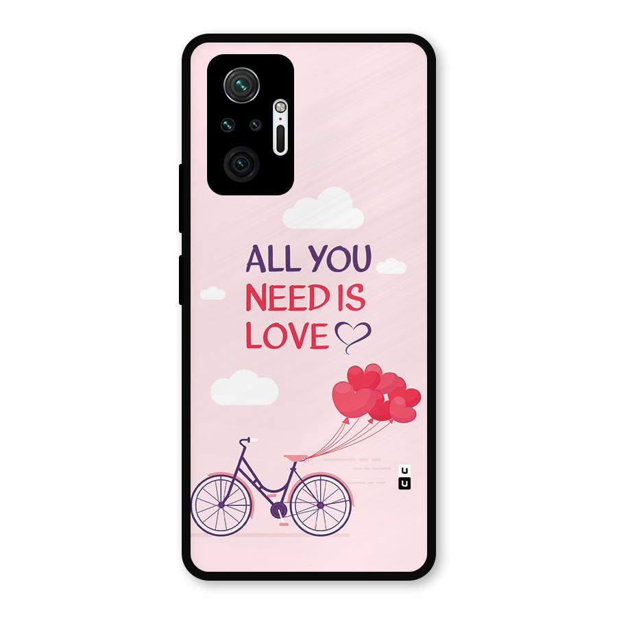 Cycle Of Love Metal Back Case for Redmi Note 10 Pro