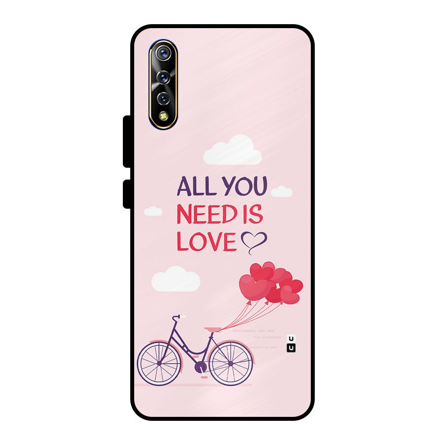 Cycle Of Love Metal Back Case for Vivo S1