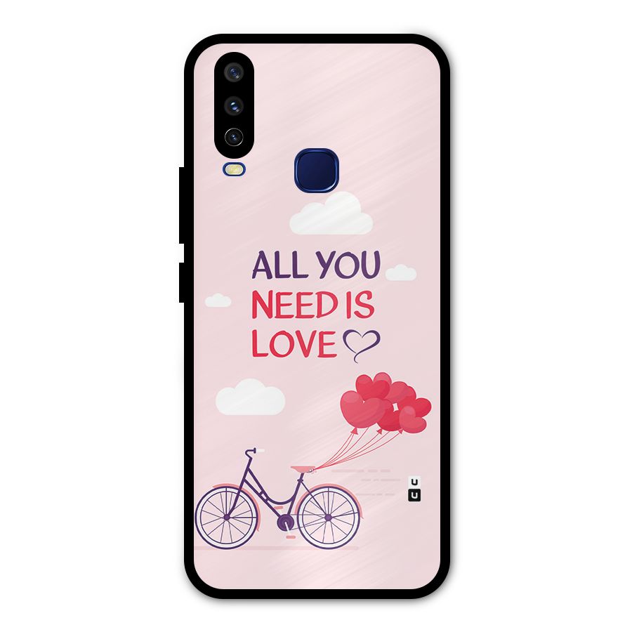 Cycle Of Love Metal Back Case for Vivo U10