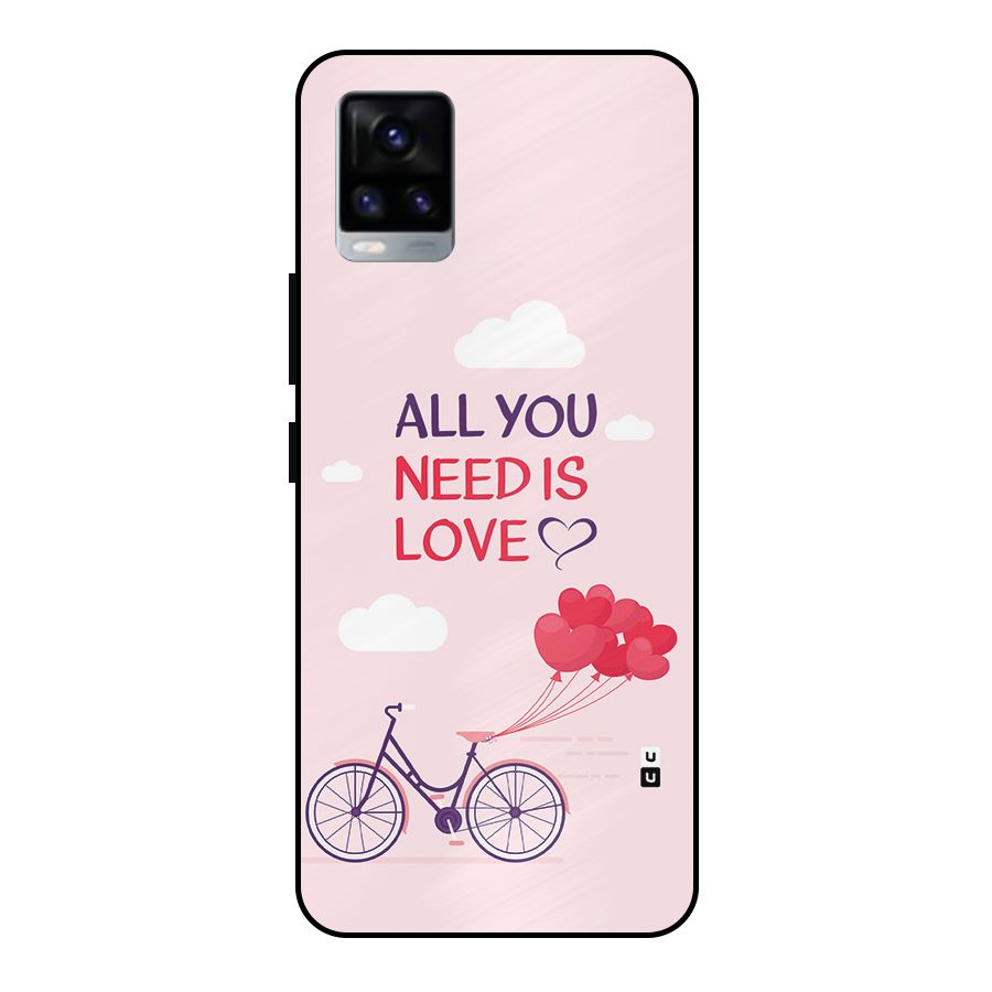 Cycle Of Love Metal Back Case for Vivo V20