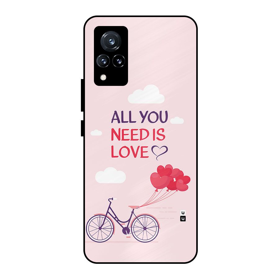 Cycle Of Love Metal Back Case for Vivo V21 5G