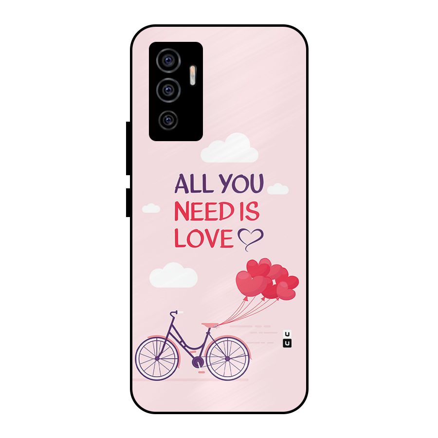 Cycle Of Love Metal Back Case for Vivo V23e