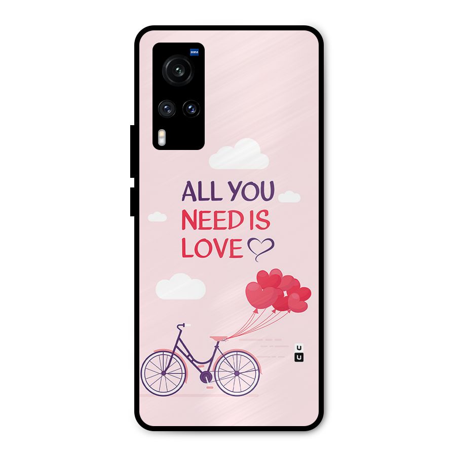 Cycle Of Love Metal Back Case for Vivo X60