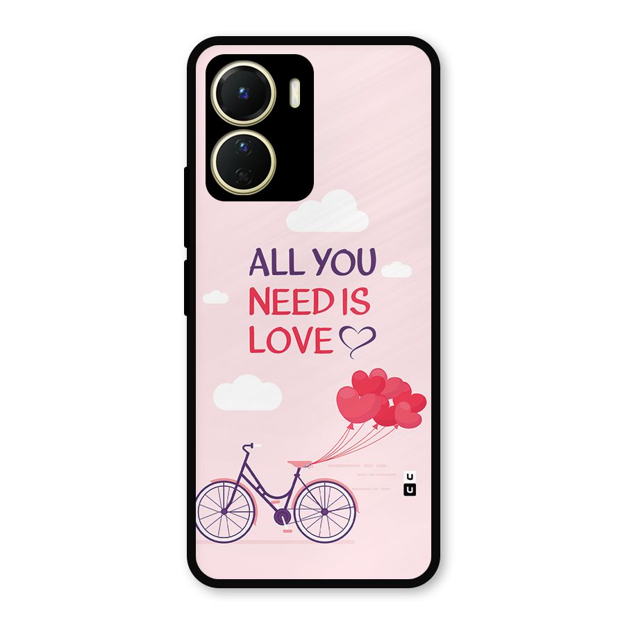 Cycle Of Love Metal Back Case for Vivo Y16