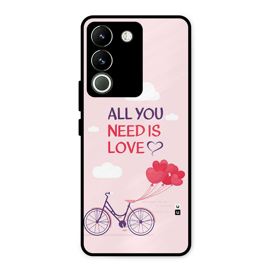 Cycle Of Love Metal Back Case for Vivo Y200