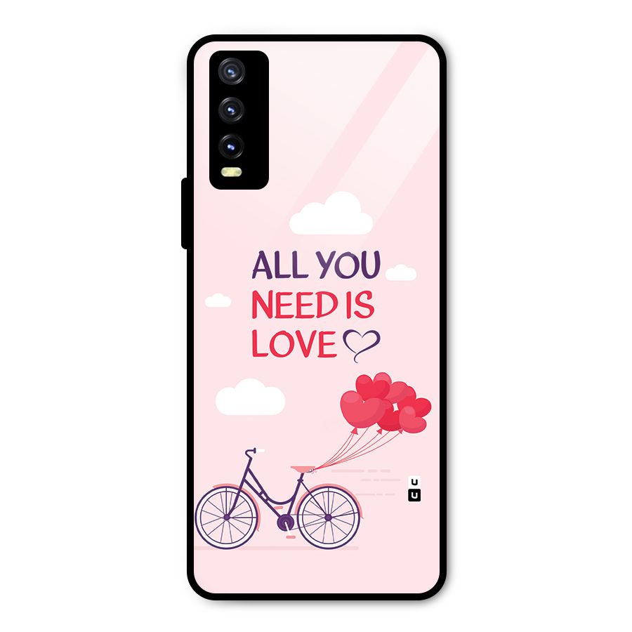 Cycle Of Love Metal Back Case for Vivo Y20g