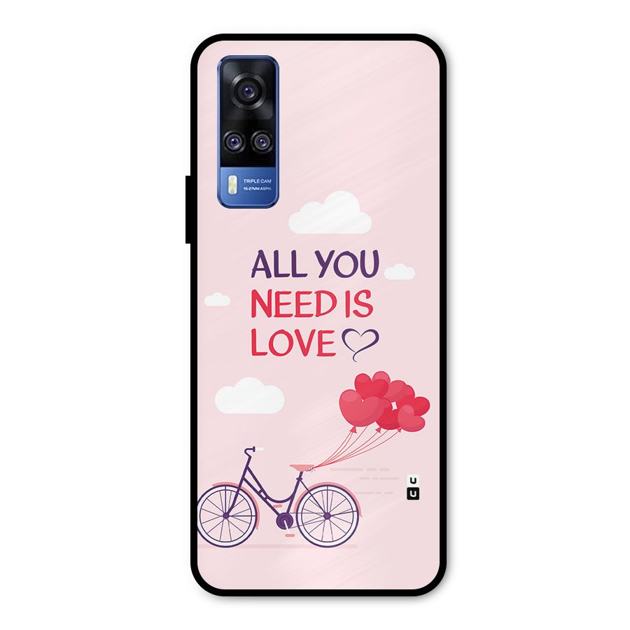 Cycle Of Love Metal Back Case for Vivo Y31