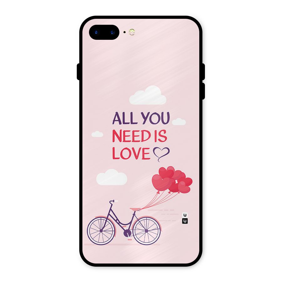 Cycle Of Love Metal Back Case for iPhone 7 Plus