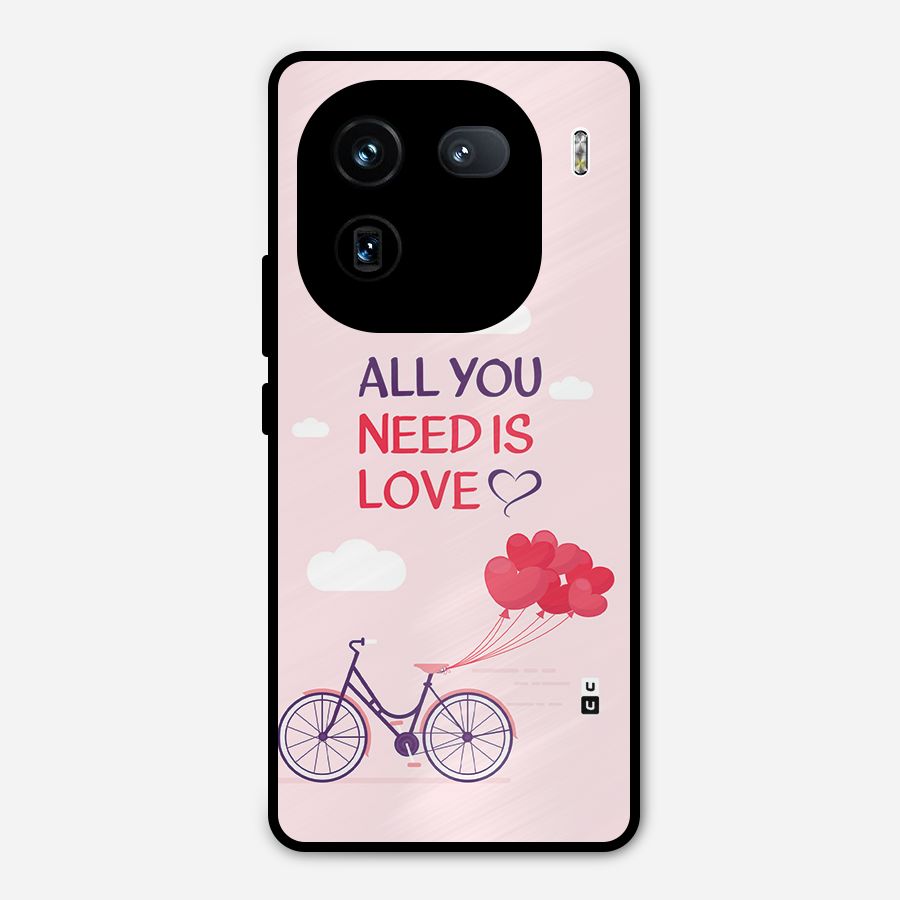Cycle Of Love Metal Back Case for iQOO 12