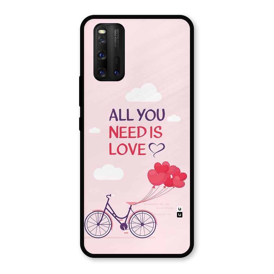 Cycle Of Love Metal Back Case for iQOO 3