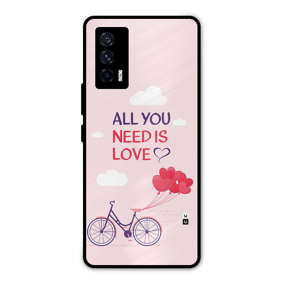 Cycle Of Love Metal Back Case for iQOO 7 5G