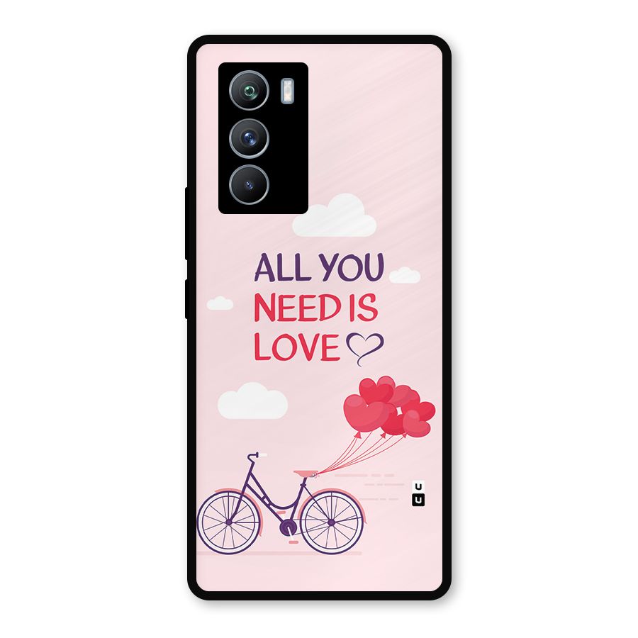 Cycle Of Love Metal Back Case for iQOO 9 SE