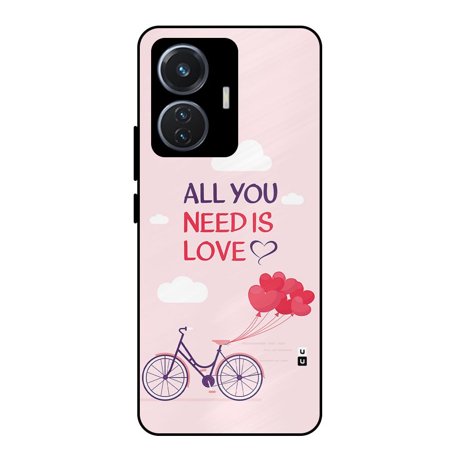 Cycle Of Love Metal Back Case for iQOO Z6 44W