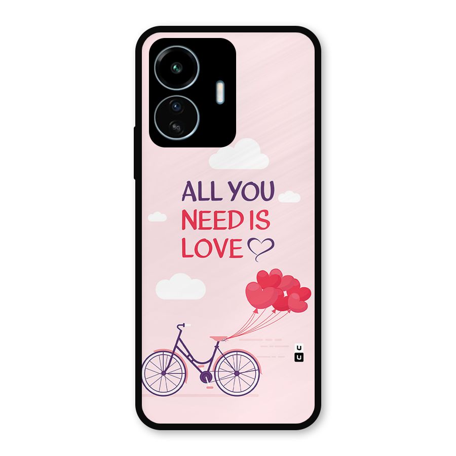 Cycle Of Love Metal Back Case for vivo iQOO Z6 Lite 5G