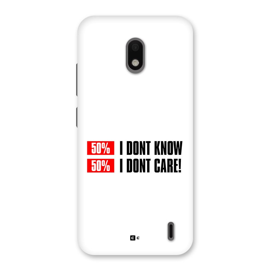 D Dont Know Back Case for Nokia 2.2
