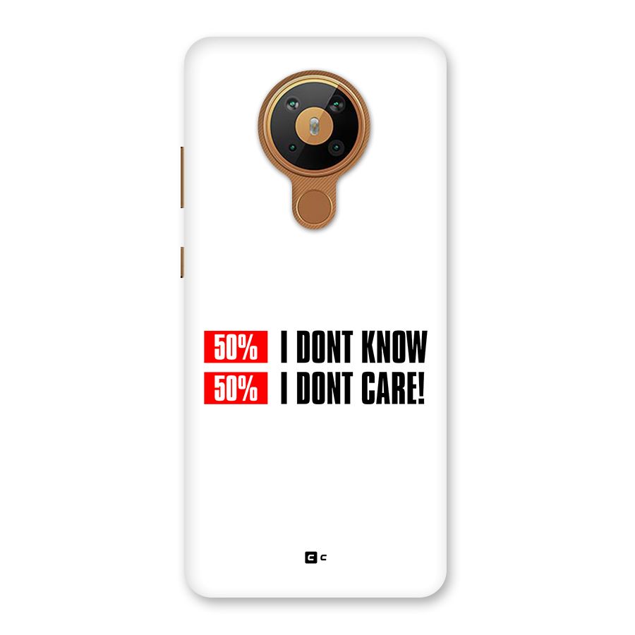 D Dont Know Back Case for Nokia 5.3