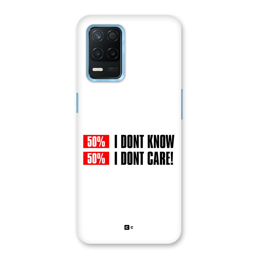 D Dont Know Back Case for Realme 8 5G
