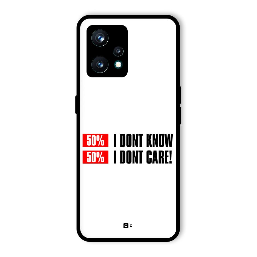 D Dont Know Back Case for Realme 9