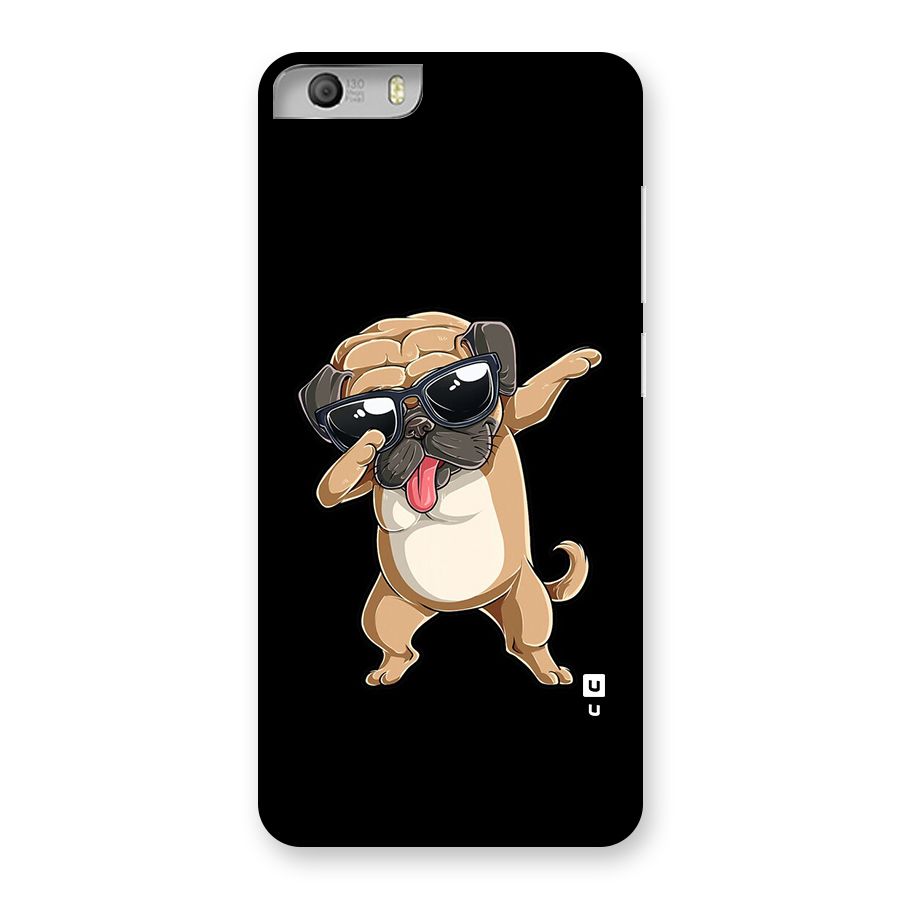 Dab Cool Dog Back Case for Canvas Knight 2