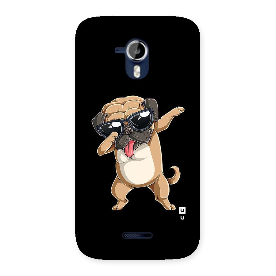 Dab Cool Dog Back Case for Canvas Magnus A117