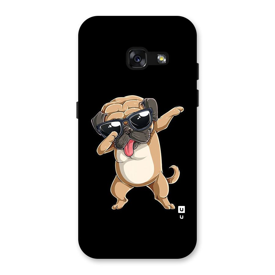 Dab Cool Dog Back Case for Galaxy A3 (2017)