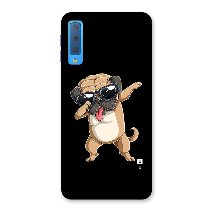 Dab Cool Dog Back Case for Galaxy A7 (2018)