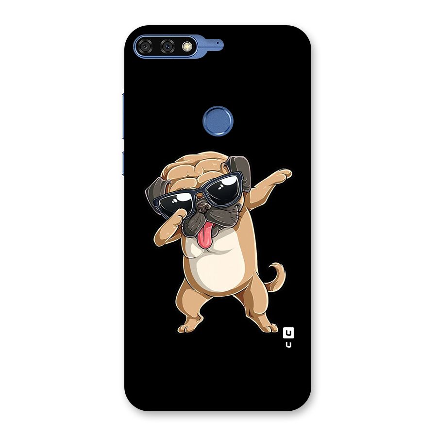 Dab Cool Dog Back Case for Honor 7C
