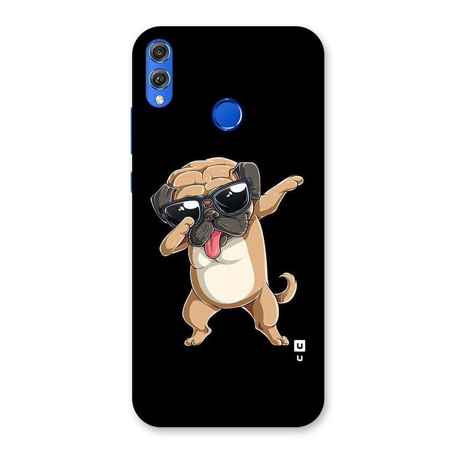 Dab Cool Dog Back Case for Honor 8X