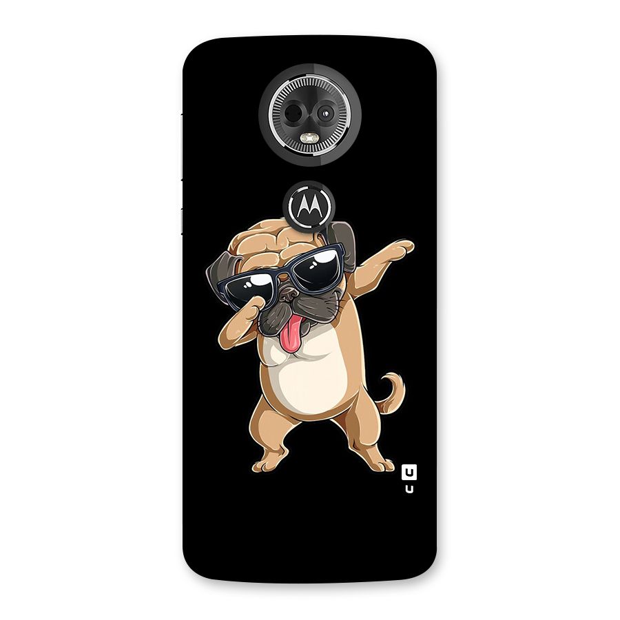 Dab Cool Dog Back Case for Moto E5 Plus