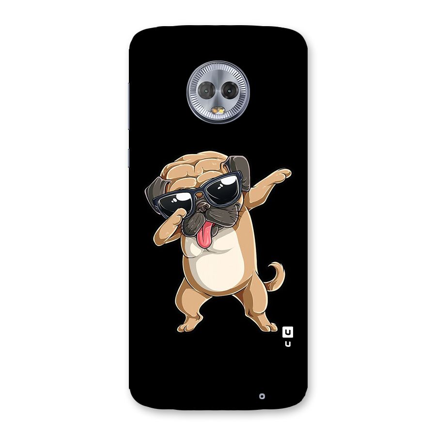Dab Cool Dog Back Case for Moto G6 Plus