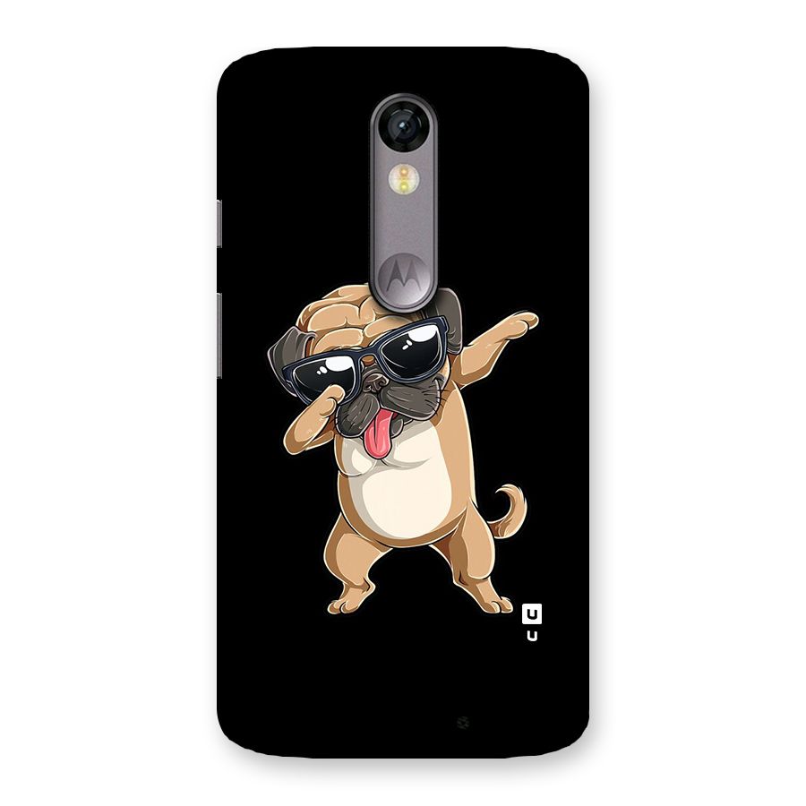 Dab Cool Dog Back Case for Moto X Force