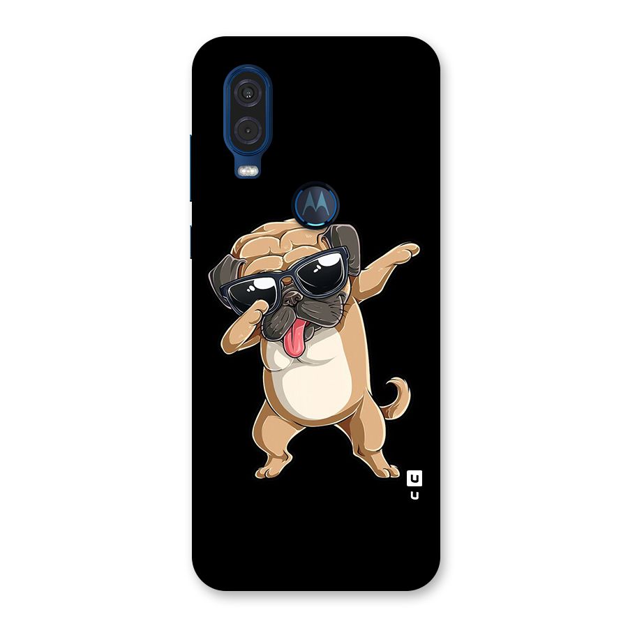 Dab Cool Dog Back Case for Motorola One Vision