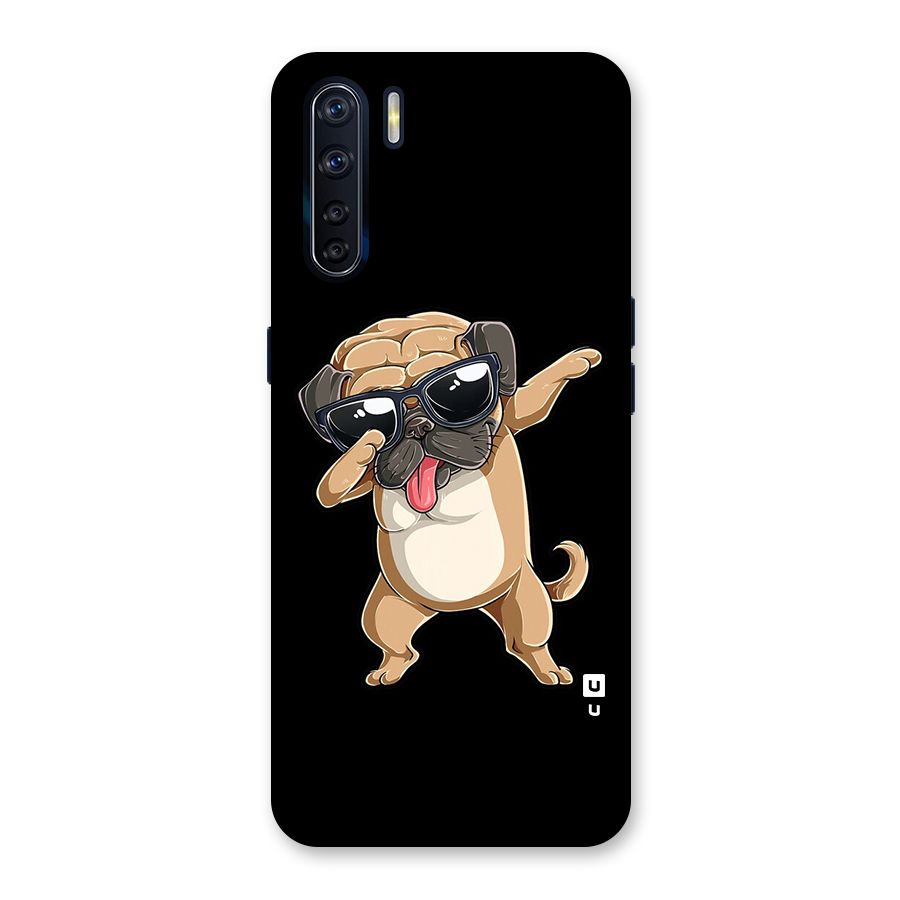Dab Cool Dog Back Case for Oppo F15