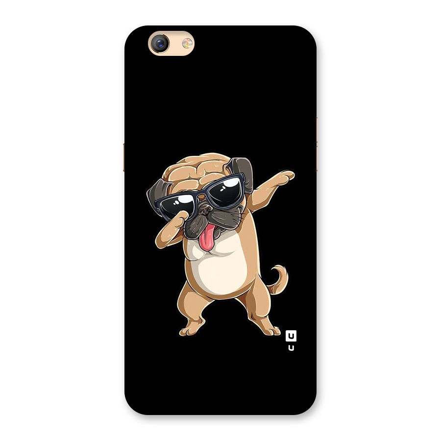 Dab Cool Dog Back Case for Oppo F3 Plus