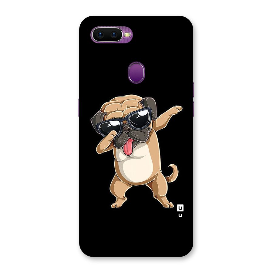 Dab Cool Dog Back Case for Oppo F9