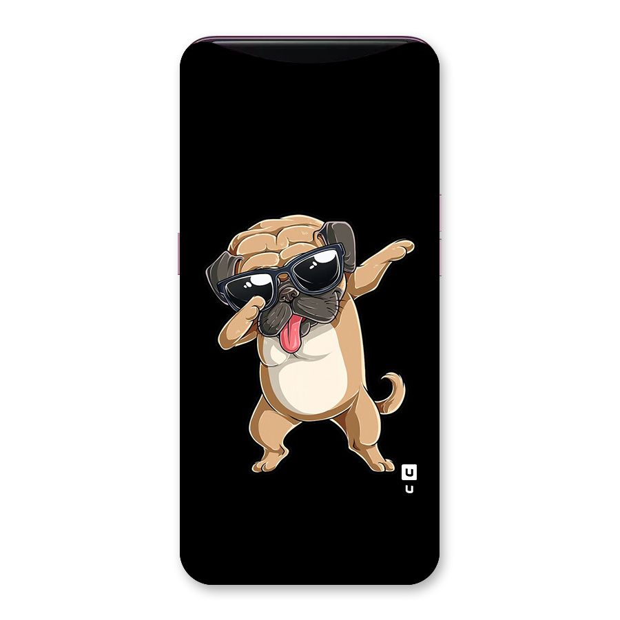 Dab Cool Dog Back Case for Oppo Find X