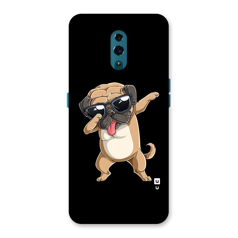 Dab Cool Dog Back Case for Oppo Reno