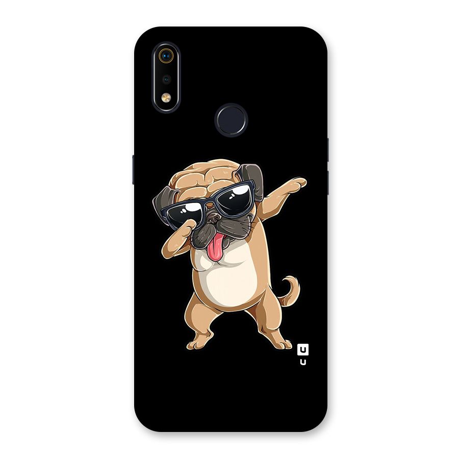 Dab Cool Dog Back Case for Realme 3i