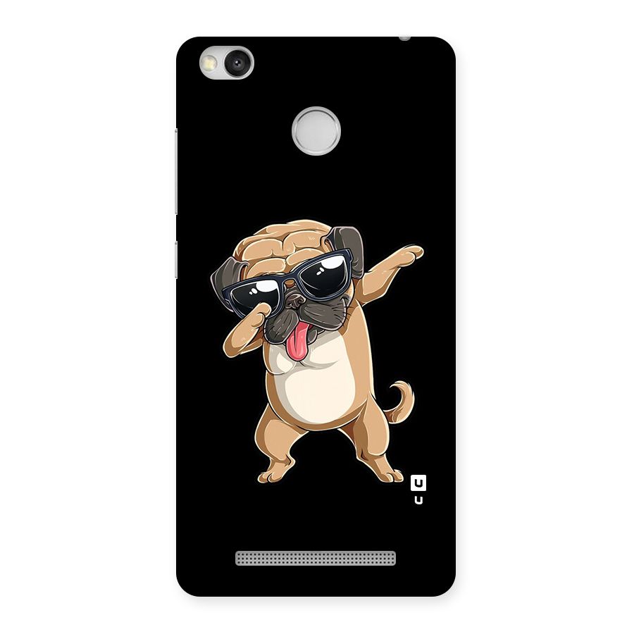 Dab Cool Dog Back Case for Redmi 3S Prime