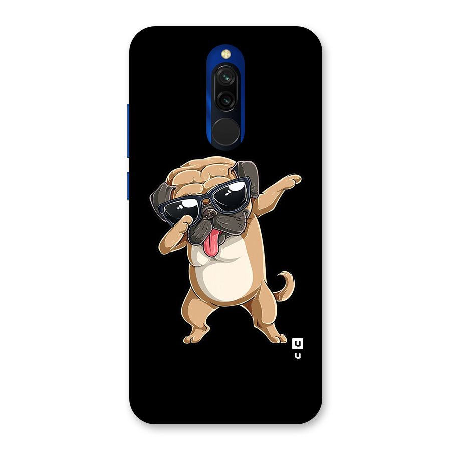 Dab Cool Dog Back Case for Redmi 8