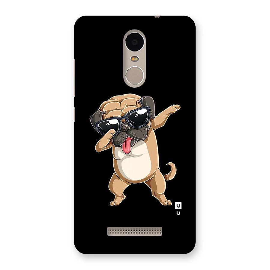 Dab Cool Dog Back Case for Redmi Note 3