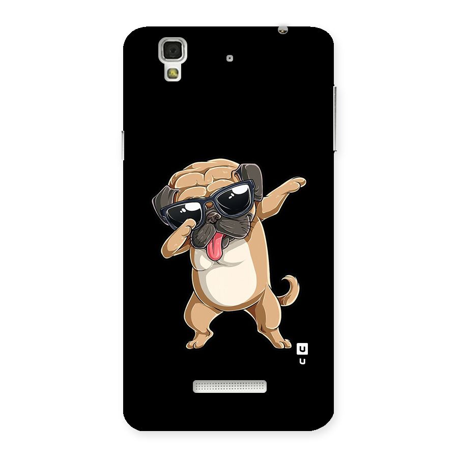Dab Cool Dog Back Case for YU Yureka Plus