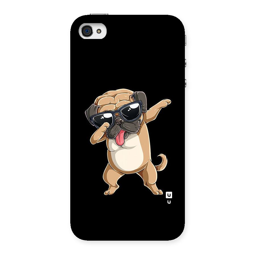Dab Cool Dog Back Case for iPhone 4 4s