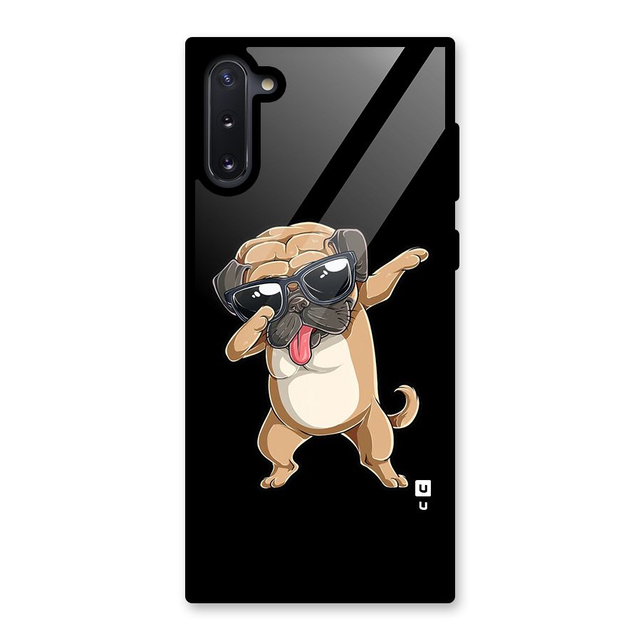 Dab Cool Dog Glass Back Case for Galaxy Note 10