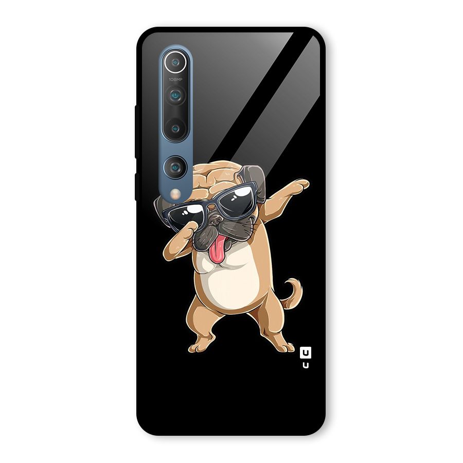 Dab Cool Dog Glass Back Case for Mi 10