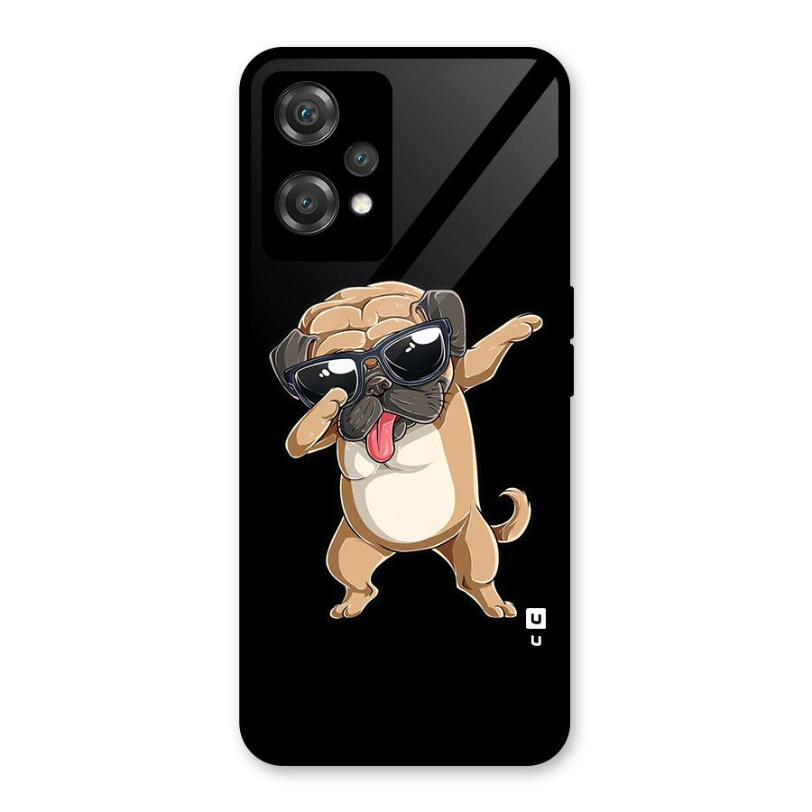 Dab Cool Dog Glass Back Case for OnePlus Nord CE 2 Lite 5G