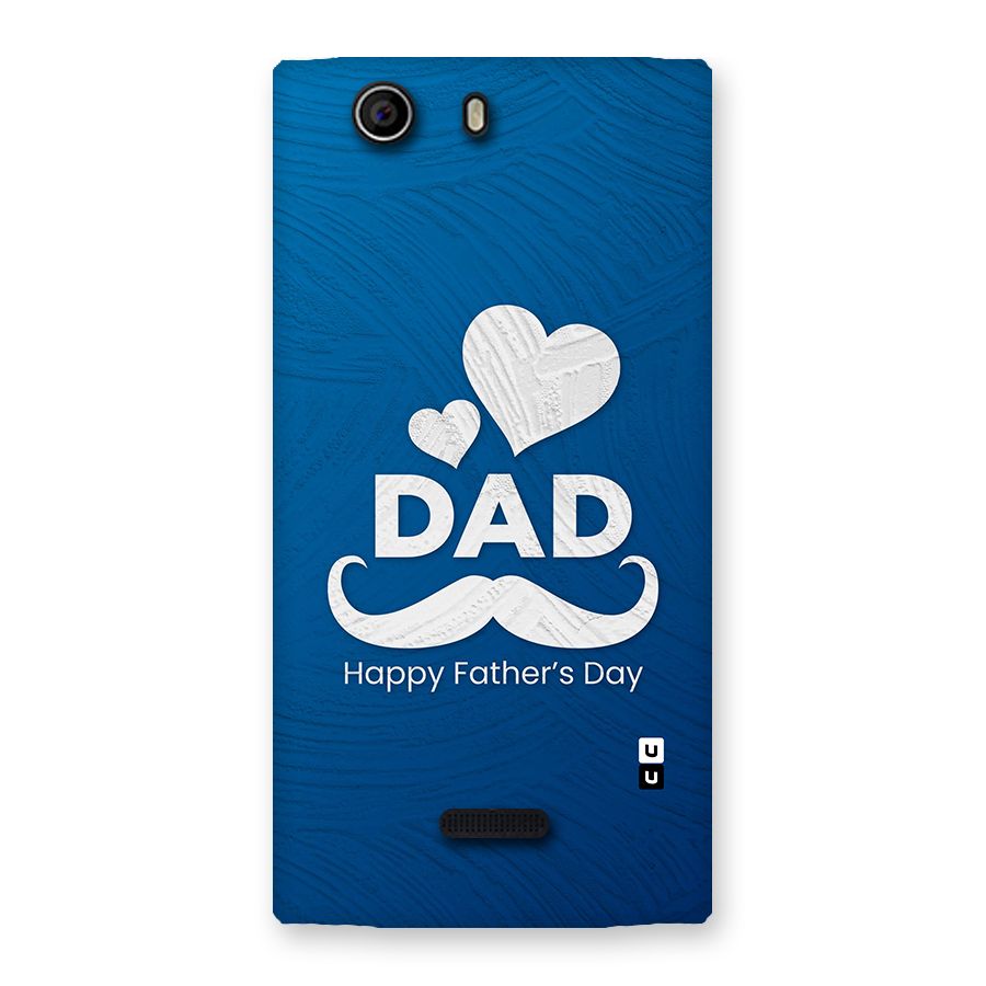 Dad Happy Fathers Day Back Case for Canvas Nitro 2 E311