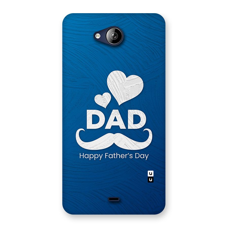 Dad Happy Fathers Day Back Case for Canvas Play Q355