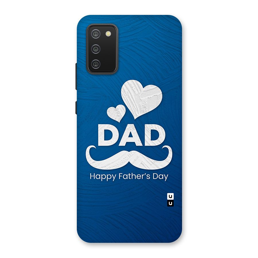 Dad Happy Fathers Day Back Case for Galaxy M02s