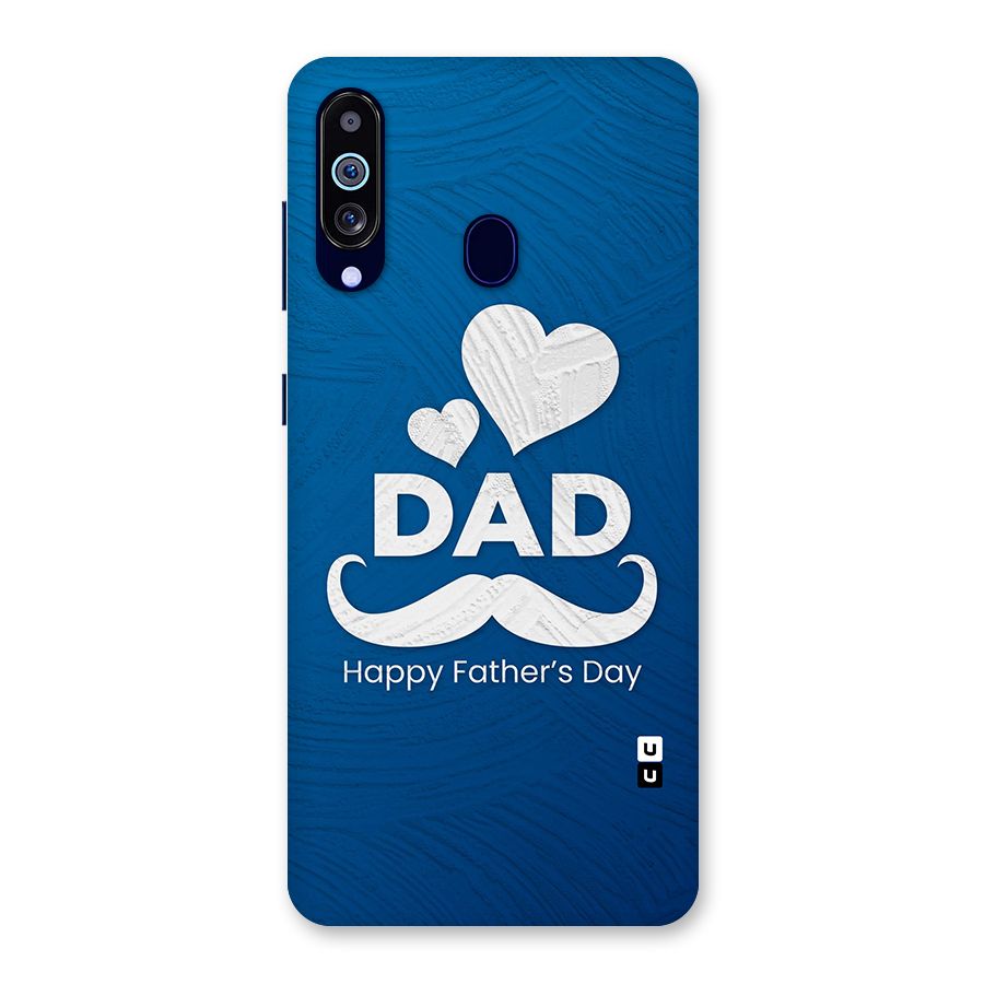 Dad Happy Fathers Day Back Case for Galaxy M40